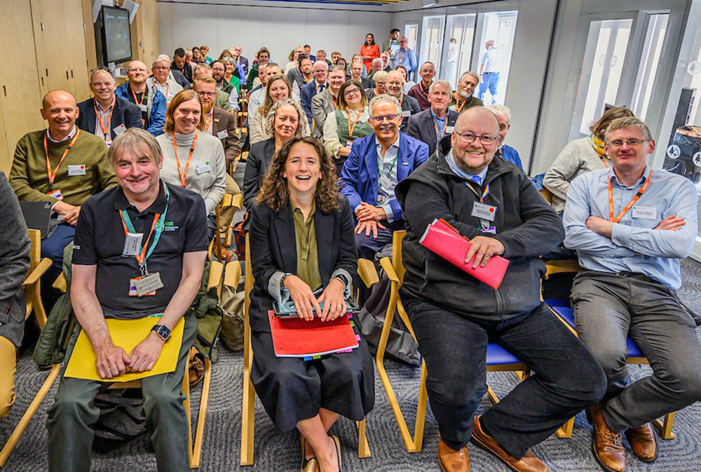 Delegates prepare to start discussing Scotland’s Forestry Strategy.